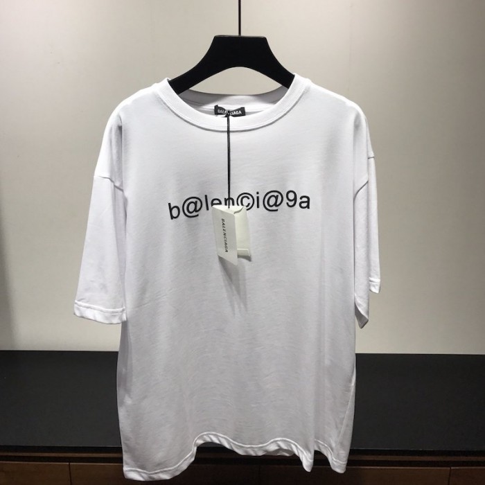 Ba*len*cia*ga symbolic large fit t-shirt white