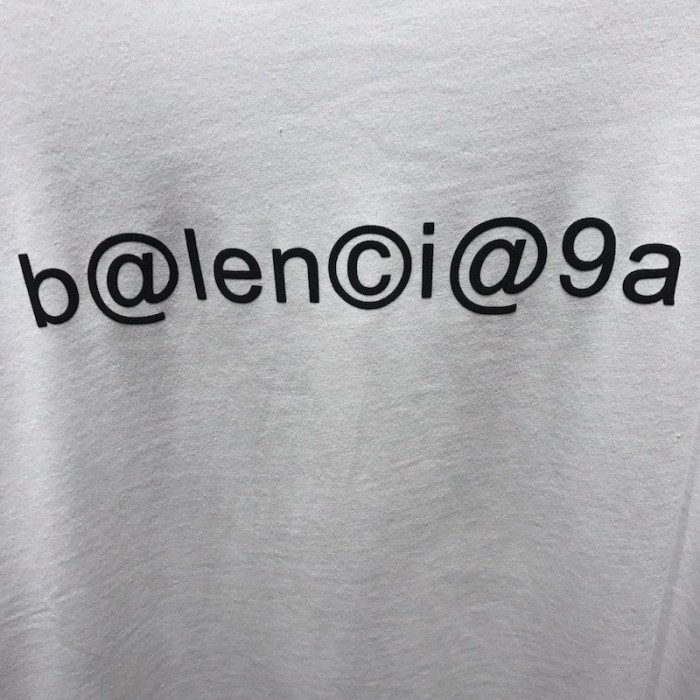 Ba*len*cia*ga symbolic large fit t-shirt white