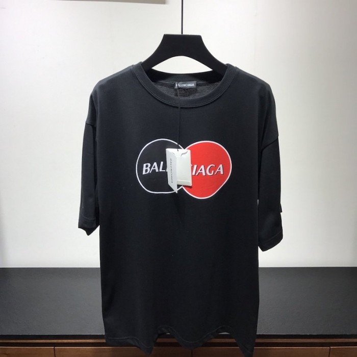 Ba*len*cia*ga uniform large fit t-shirt black