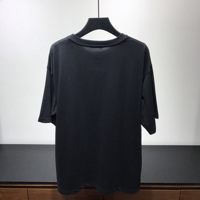 Ba*len*cia*ga uniform large fit t-shirt black