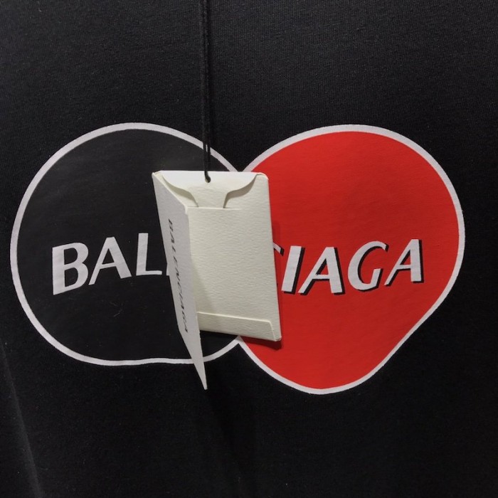 Ba*len*cia*ga uniform large fit t-shirt black