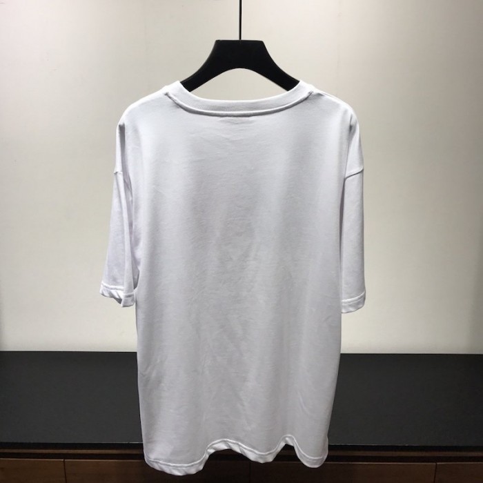 Ba*len*cia*ga uniform large fit t-shirt white