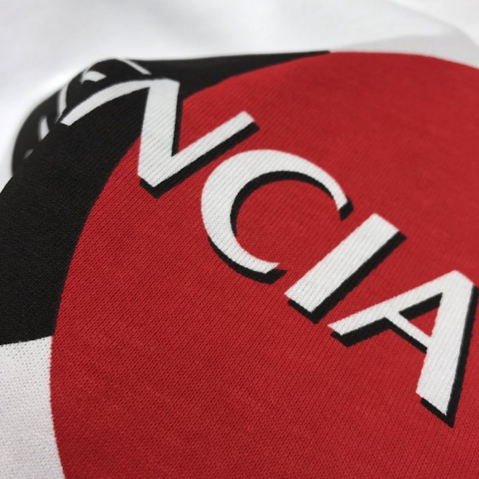 Ba*len*cia*ga uniform large fit t-shirt white