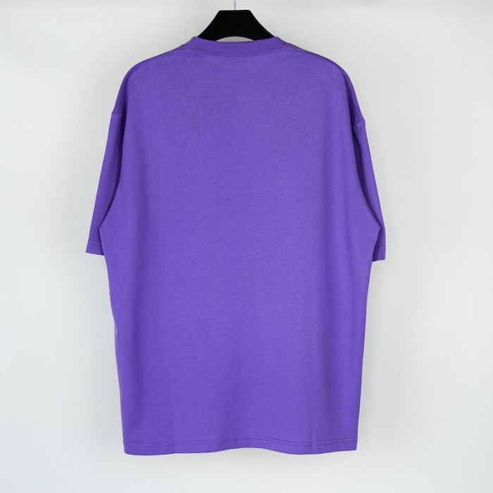 Ba*len*cia*ga unity t-shirt large fit in purple