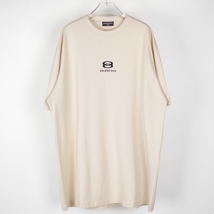 Ba*len*cia*ga unity t-shirt large fit in white