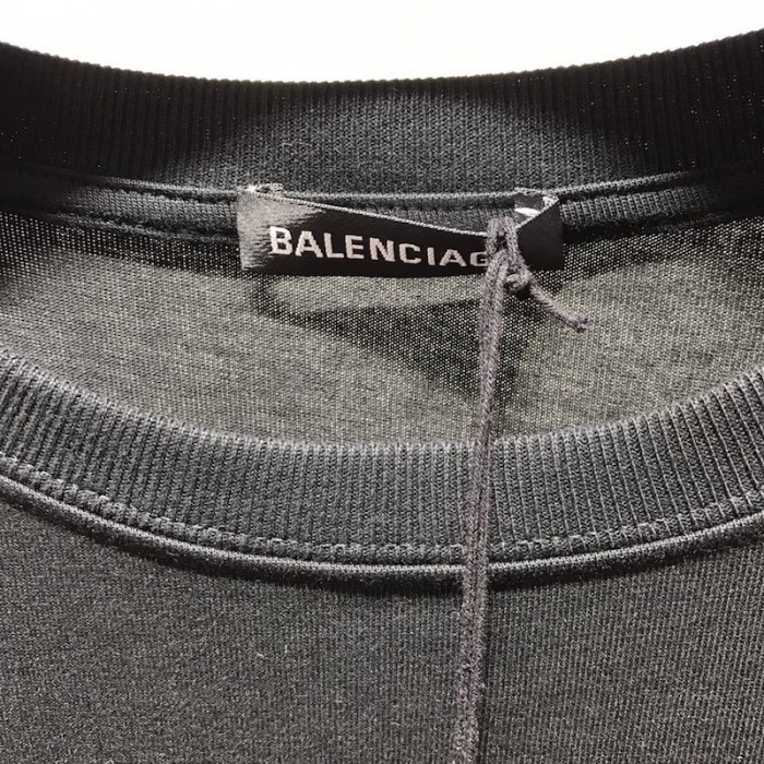 Ba*len*cia*ga x-rated large fit t-shirt black