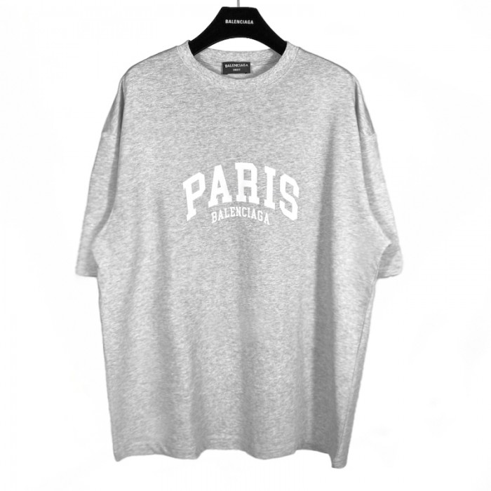 Ba*len*cia*ga cities paris t-shirt medium fit in grey
