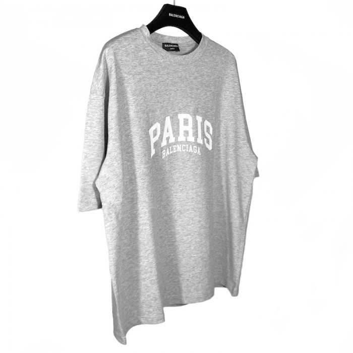 Ba*len*cia*ga cities paris t-shirt medium fit in grey