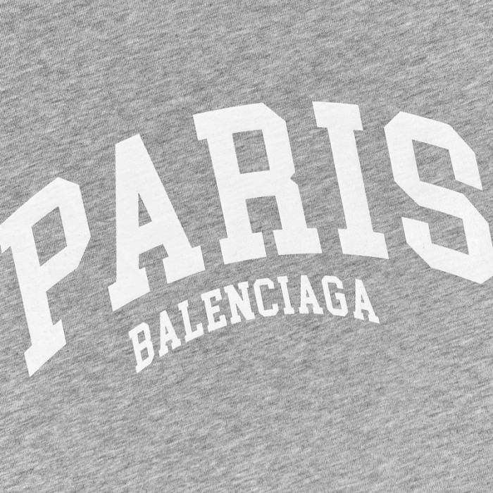 Ba*len*cia*ga cities paris t-shirt medium fit in grey