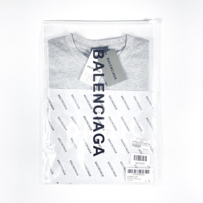 Ba*len*cia*ga cities paris t-shirt medium fit in grey