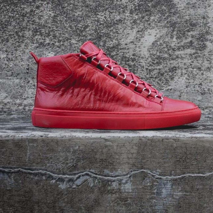 Ba*len*cia*ga arena high sneakers red