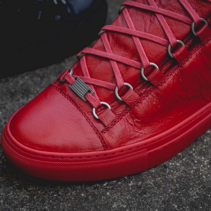 Ba*len*cia*ga arena high sneakers red