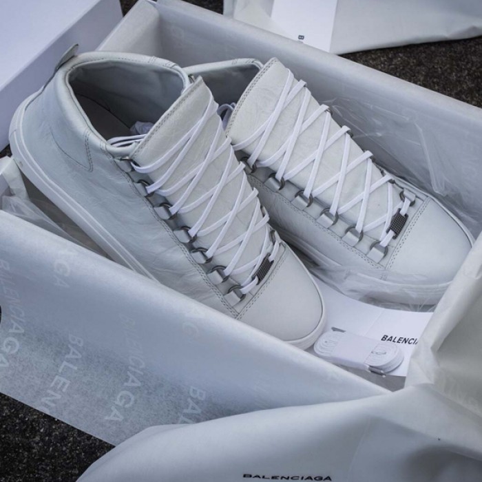 Ba*len*cia*ga arena high sneakers white