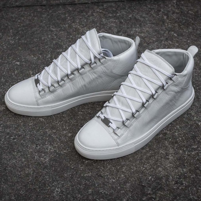 Ba*len*cia*ga arena high sneakers white