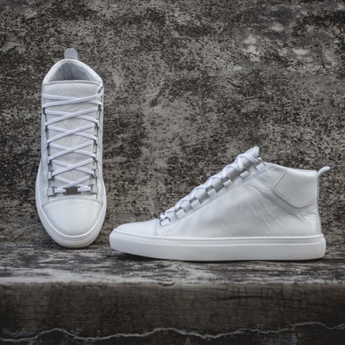 Ba*len*cia*ga arena high sneakers white
