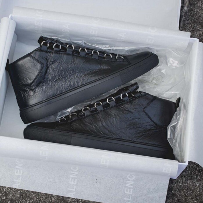 Ba*len*cia*ga arena high sneakers black