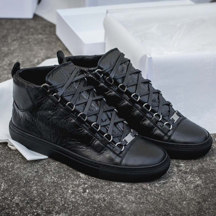 Ba*len*cia*ga arena high sneakers black