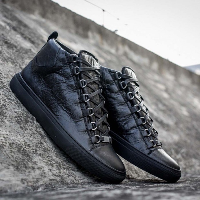 Ba*len*cia*ga arena high sneakers black
