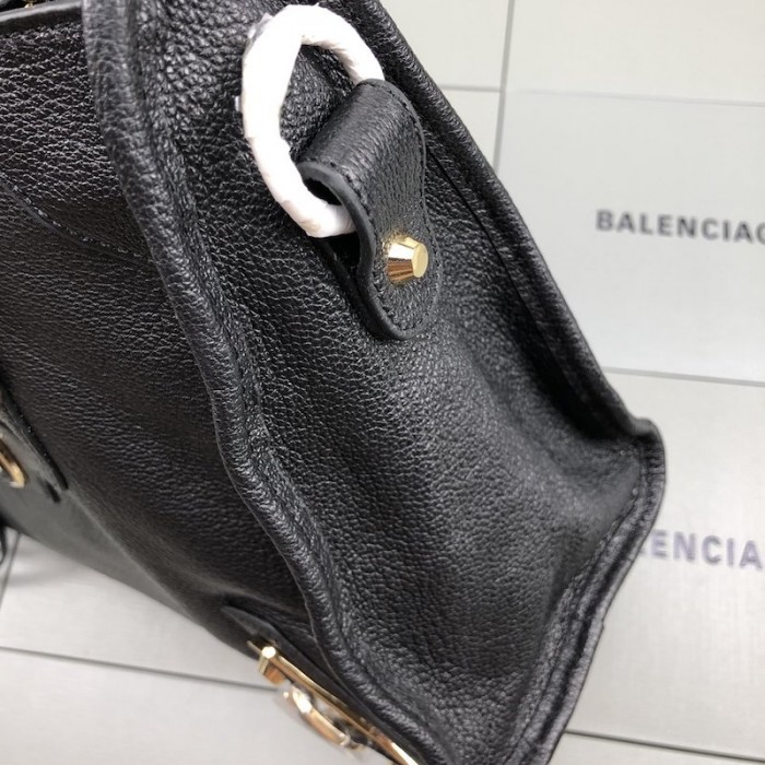 Ba*len*cia*ga classic city shoulder bag black/gold