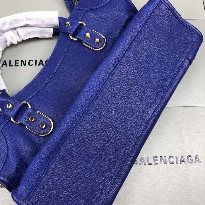 Ba*len*cia*ga classic city shoulder bag electric blue