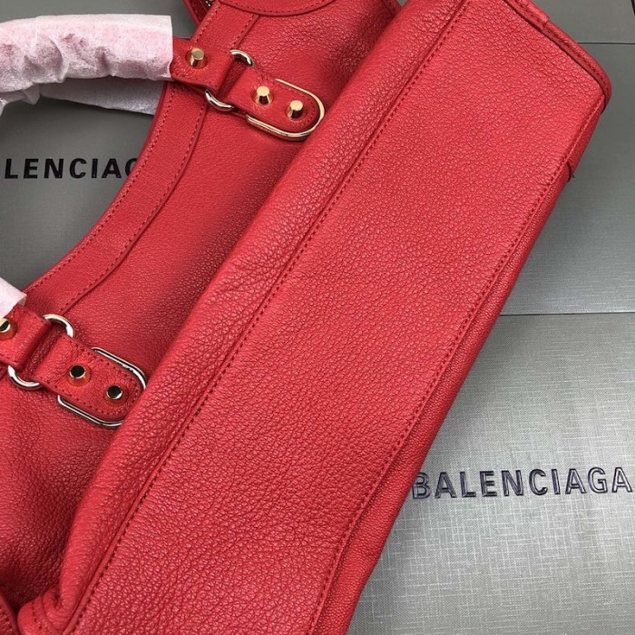 Ba*len*cia*ga classic city shoulder bag red/gold