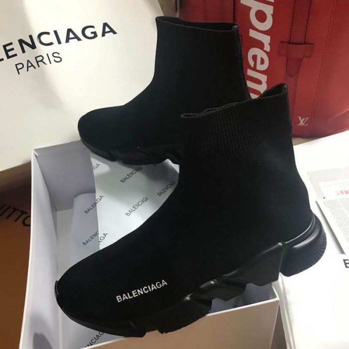 Ba*len*cia*ga speed sneakers black