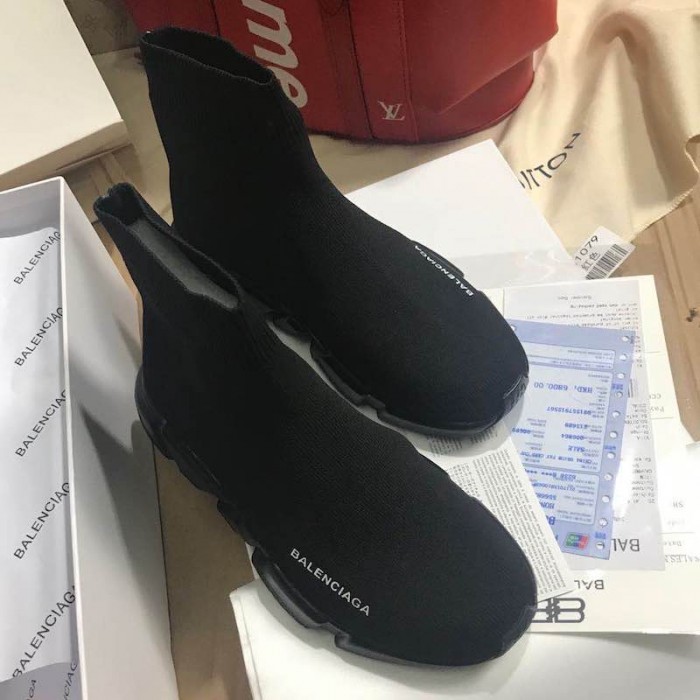 Ba*len*cia*ga speed sneakers black