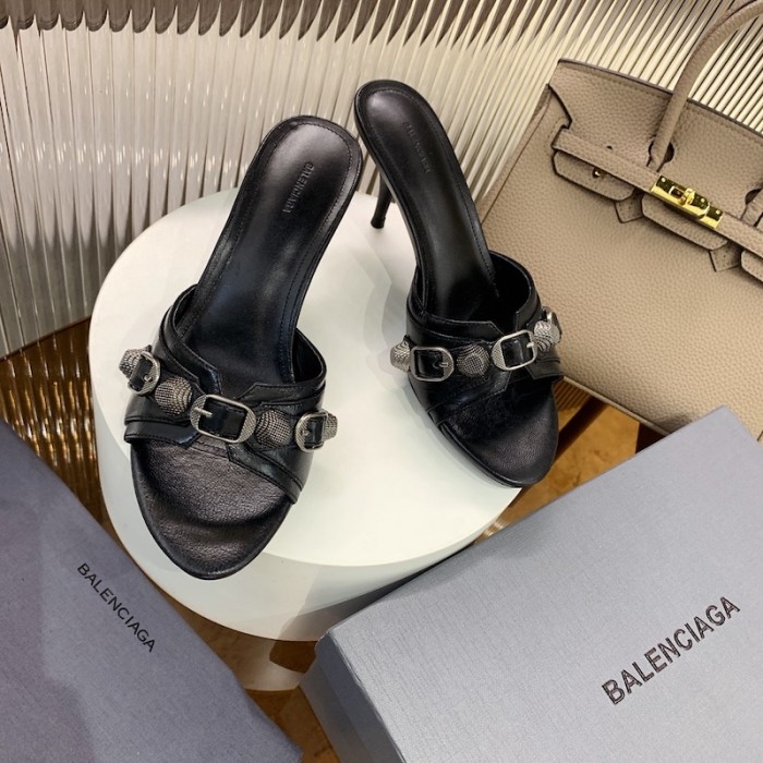 Ba*len*cia*ga cagole 70mm sandal black
