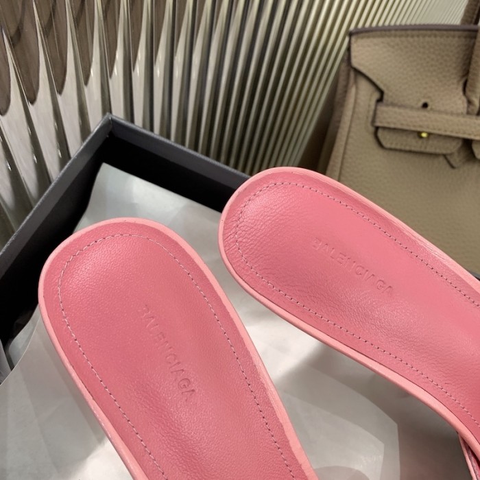 Ba*len*cia*ga cagole 70mm sandal pink