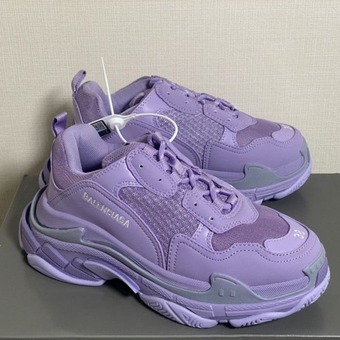 women Ba*len*cia*ga triple s sneaker lavender
