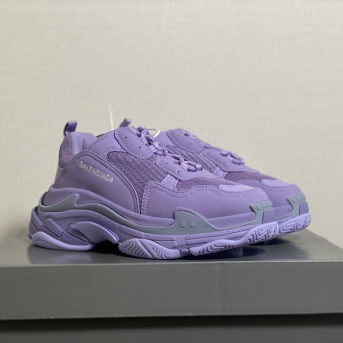 women Ba*len*cia*ga triple s sneaker lavender