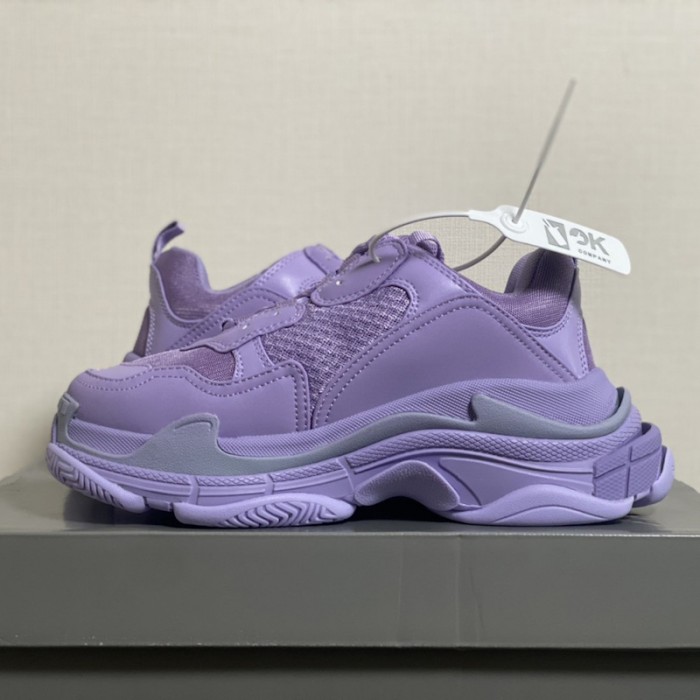 women Ba*len*cia*ga triple s sneaker lavender