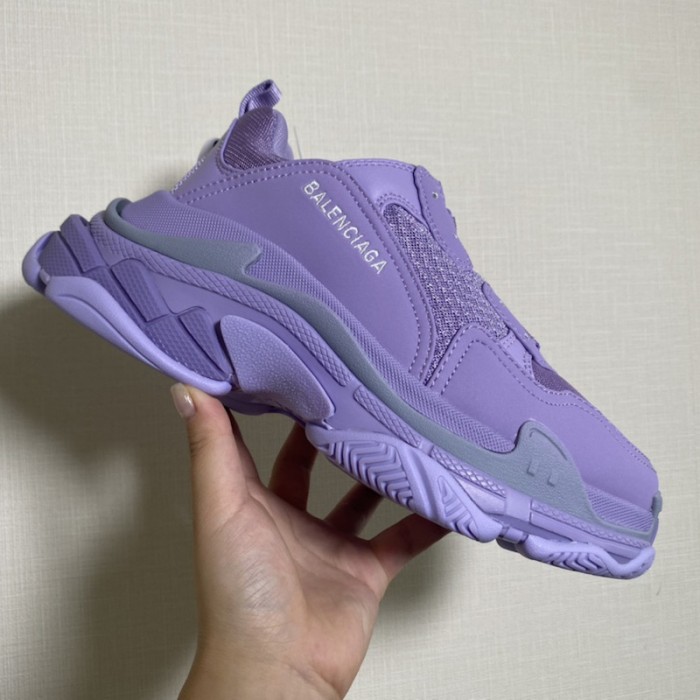 women Ba*len*cia*ga triple s sneaker lavender