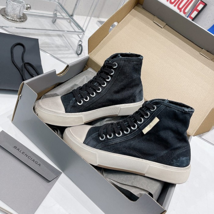 Ba*len*cia*ga paris high top sneaker in black