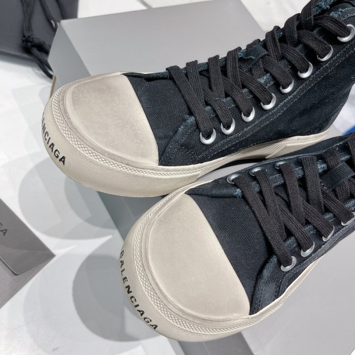 Ba*len*cia*ga paris high top sneaker in black