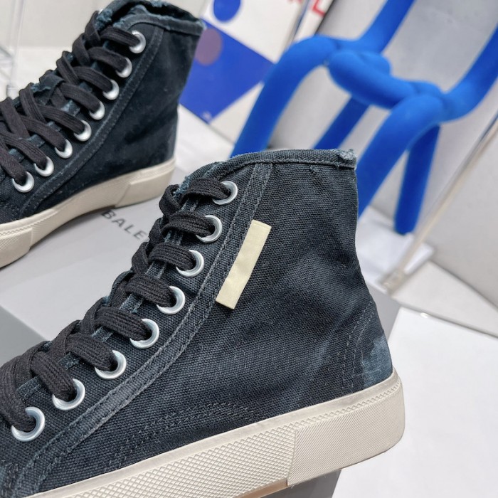 Ba*len*cia*ga paris high top sneaker in black