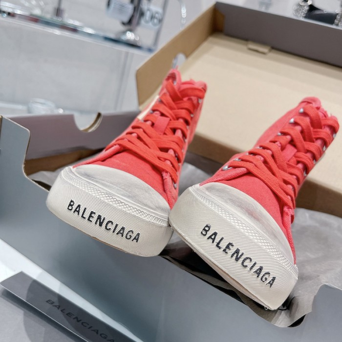 Ba*len*cia*ga paris high top sneaker in red