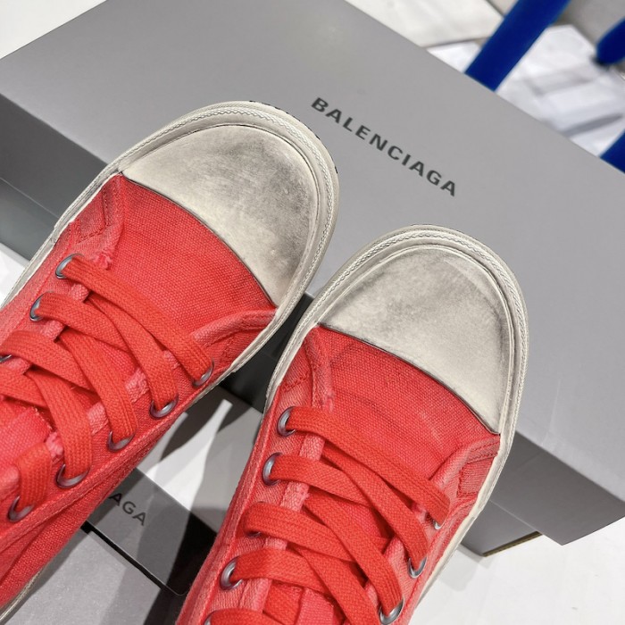 Ba*len*cia*ga paris high top sneaker in red