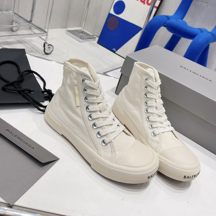 Ba*len*cia*ga paris high top sneaker in white