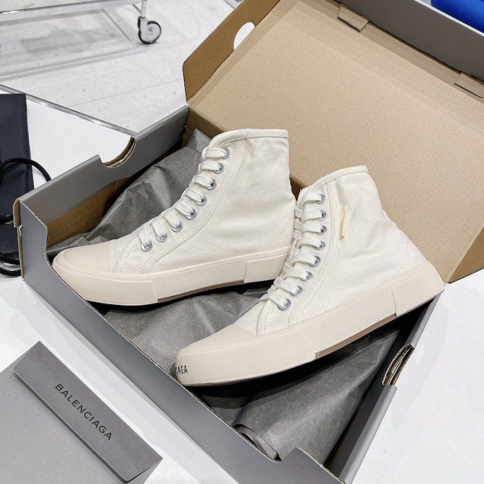 Ba*len*cia*ga paris high top sneaker in white