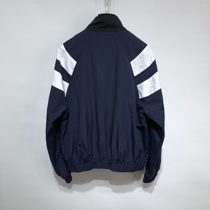 Ba*len*cia*ga sporty b regular tracksuit jacket in indigo