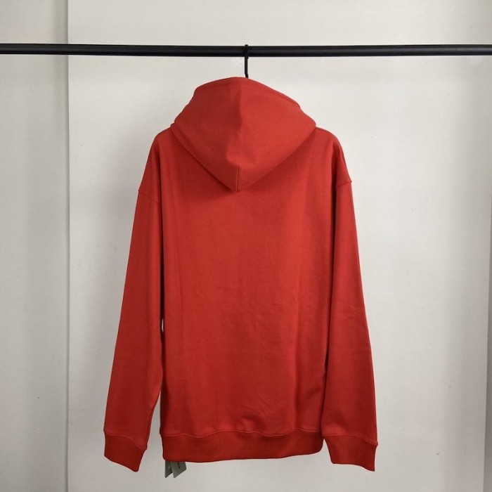 Ba*len*cia*ga bb Ba*len*cia*ga printed hoodies red