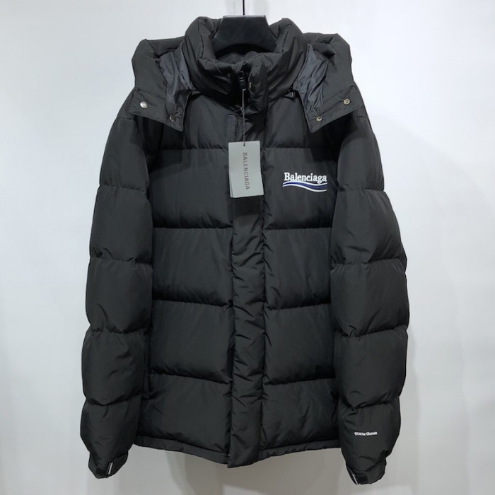 Ba*len*cia*ga political campaign coat jacket black