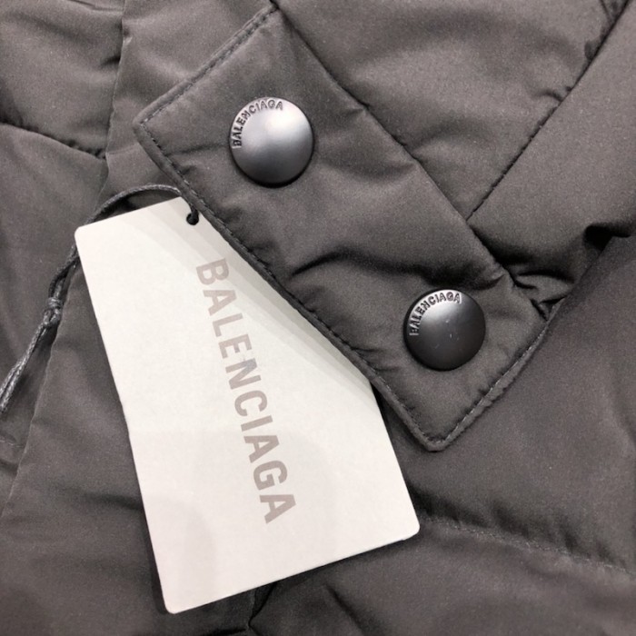 Ba*len*cia*ga political campaign coat jacket black