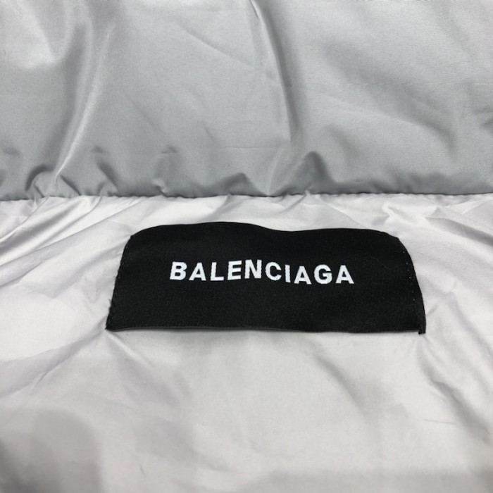 Ba*len*cia*ga political campaign coat jacket grey