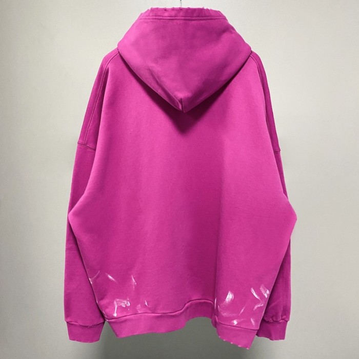 Ba*len*cia*ga 90/10 hoodie wide fit in fuchsia