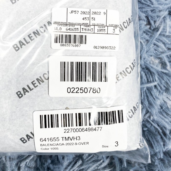 Ba*len*cia*ga 90/10 hoodie wide fit in black