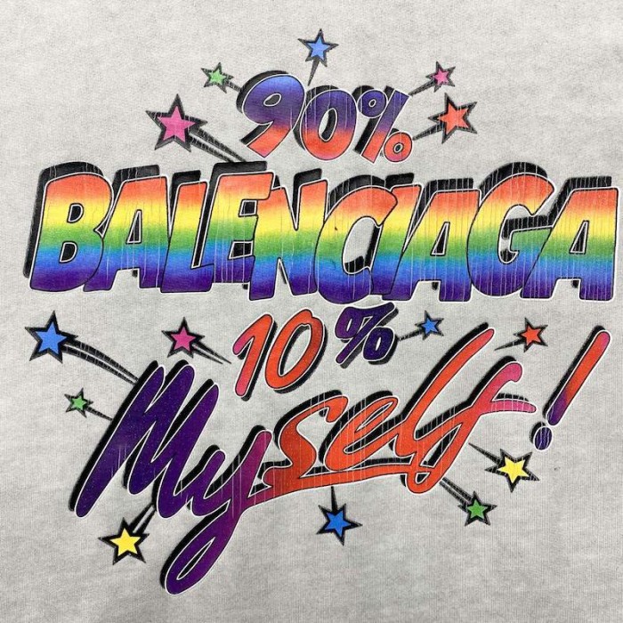 Ba*len*cia*ga 90/10 hoodie wide fit in grey