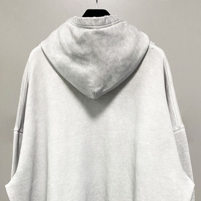 Ba*len*cia*ga 90/10 hoodie wide fit in grey