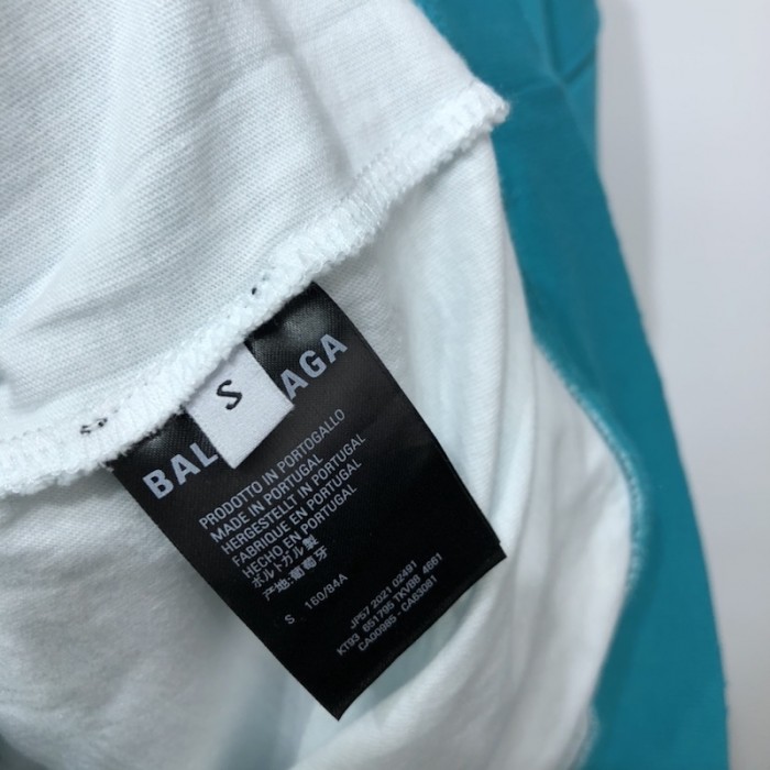 Ba*len*cia*ga caps destroyed hoodies blue
